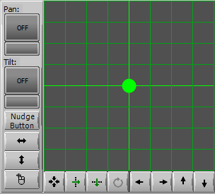 Position Pan - a dot on a grid